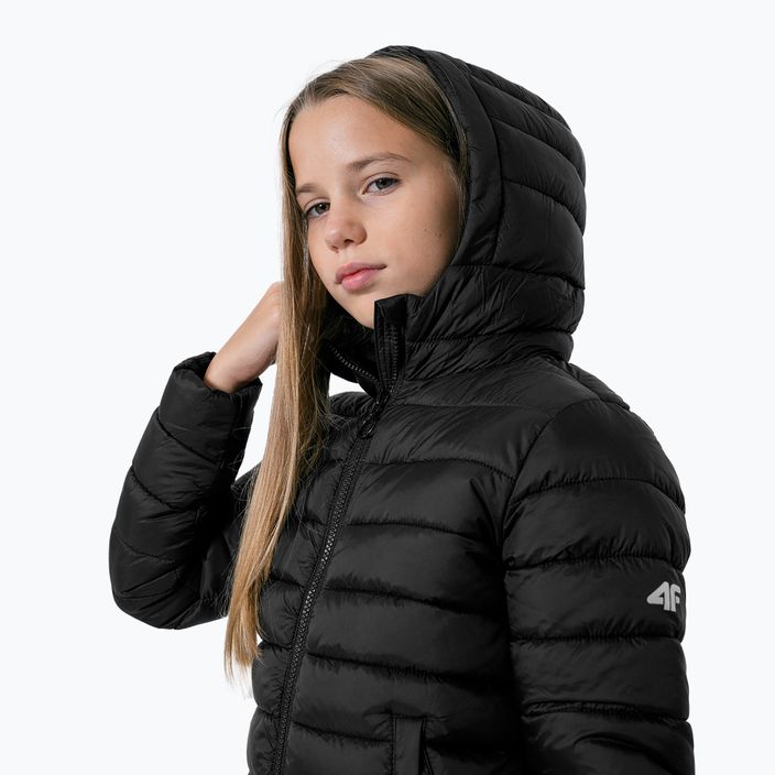 Children's down jacket 4F black HJZ22-JKUDP001 2