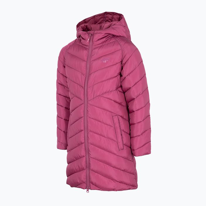 Children's 4F down jacket pink HJZ22-JKUDP003 4