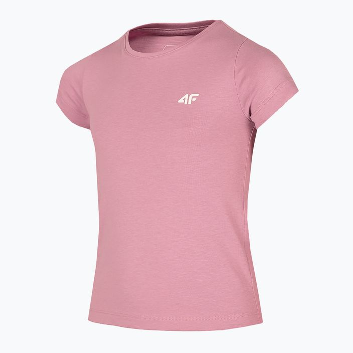 Children's 4F T-shirt pink HJZ22-JTSD001 2