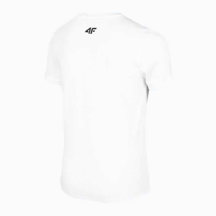 Children's T-shirt 4F white HJZ22-JTSM002 4