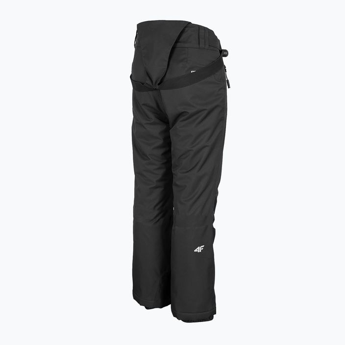 Children's ski trousers 4F black HJZ22-JSPDN001 10