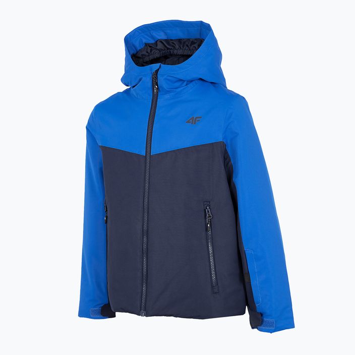 Children's ski jacket 4F blue JKUMN001 3