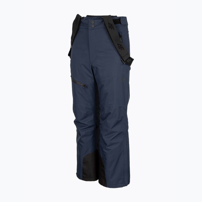 Children's ski trousers 4F navy blue HJZ22-JSPMN002 7