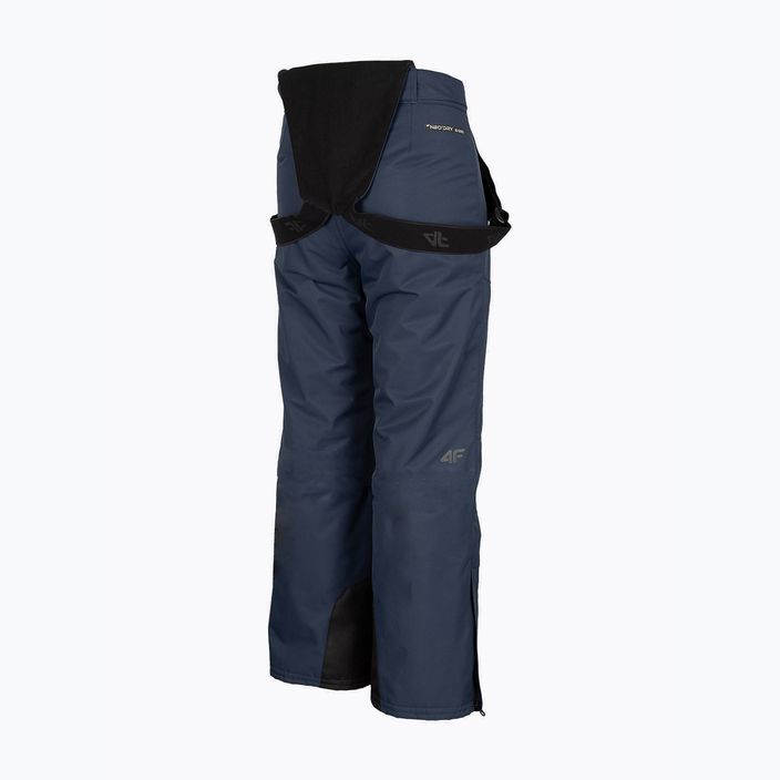 Children's ski trousers 4F navy blue HJZ22-JSPMN002 8