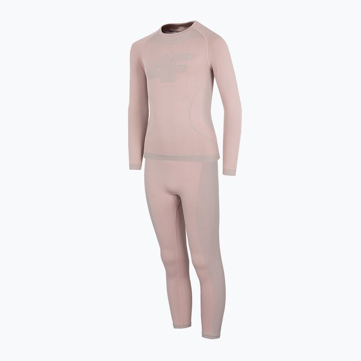Children's thermal underwear 4F pink 4FJAW22USEAF017 4