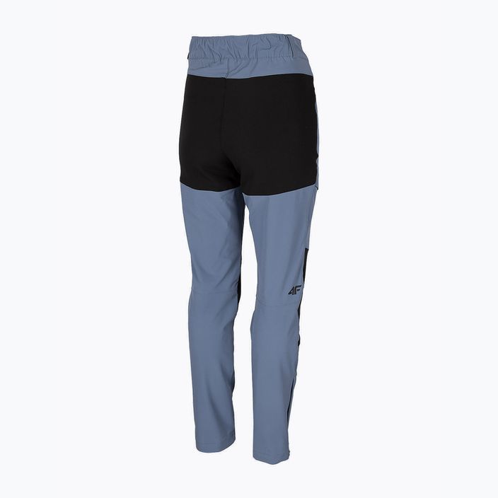 Women's trekking trousers 4F grey H4Z22-SPDTR062 4