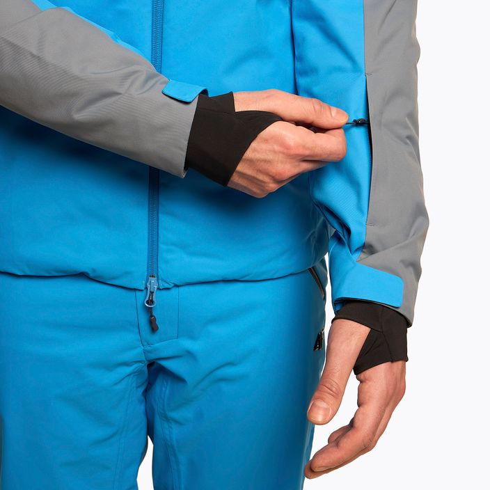 Men's 4F ski jacket blue-grey H4Z22-KUMN011 5