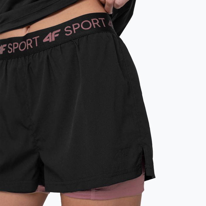 Women's training shorts 4F black H4Z22-SKDF011 4