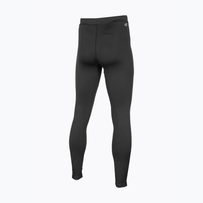 Men's leggings 4F black H4Z22-SPMF010-20S 4