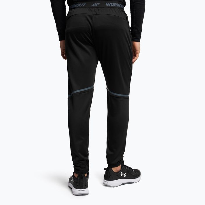 Men's training trousers 4F black H4Z22-SPMTR010 4