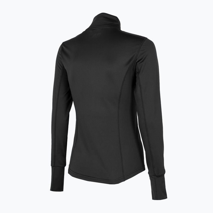 Women's thermal T-shirt 4F black H4Z22-BIDD032 3