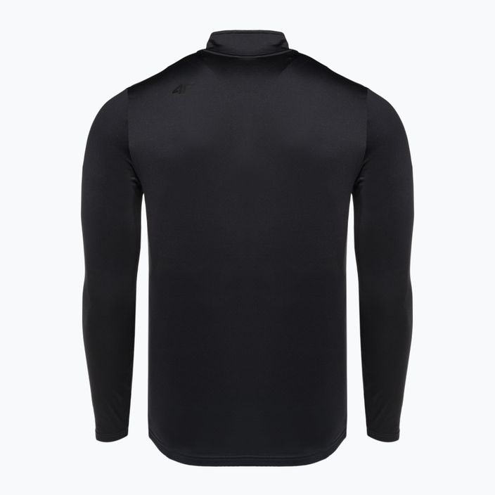 Men's 4F thermal T-shirt black H4Z22-BIMD030 3