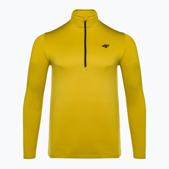 Men's thermal T-shirt 4F yellow H4Z22-BIMD030 2