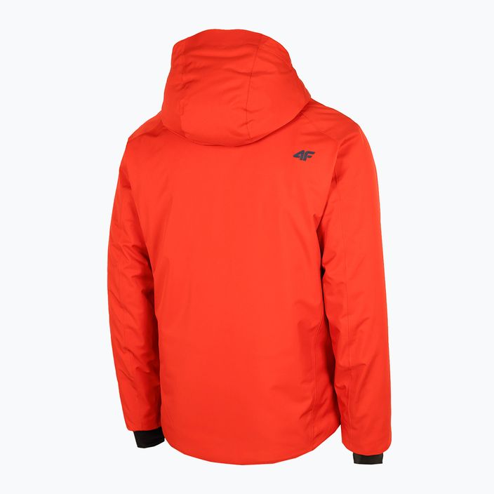 Men's 4F ski jacket red H4Z22-KUMN004 7