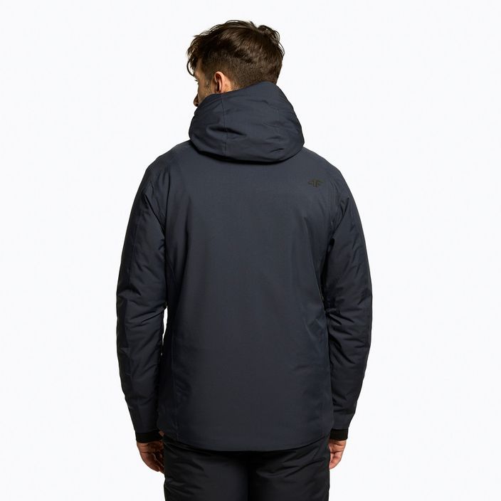 Men's 4F ski jacket navy blue H4Z22-KUMN004 3
