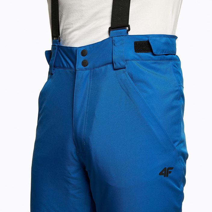 Men's 4F ski trousers blue H4Z22-SPMN003 4