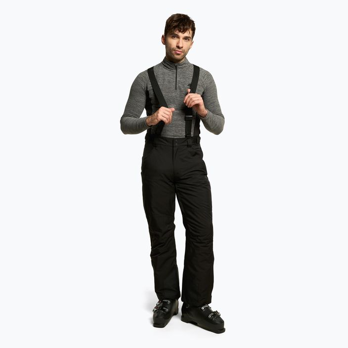 Men's 4F ski trousers black H4Z22-SPMN003