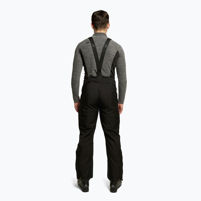 Men's 4F ski trousers black H4Z22-SPMN003 3