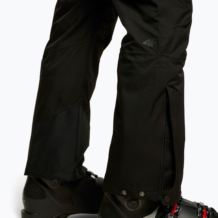Men's 4F ski trousers black H4Z22-SPMN003 6