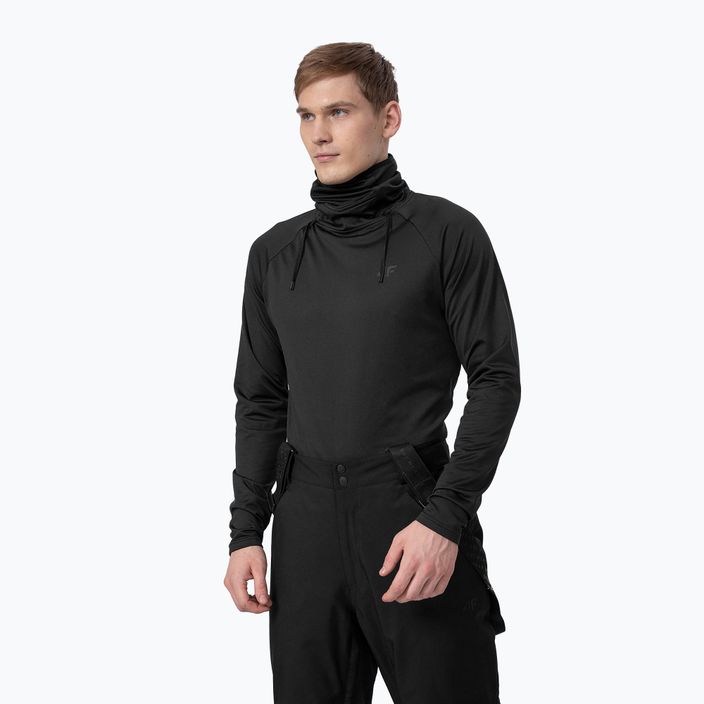 Men's 4F thermal T-shirt black H4Z22-BIMD032