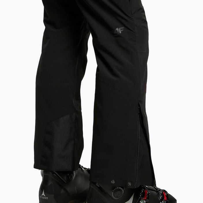 Men's ski trousers 4F black H4Z22-SPMN004 6
