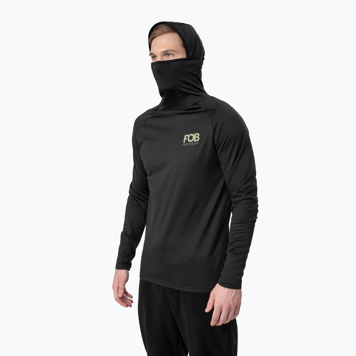 Men's 4F thermal T-shirt black H4Z22-BIMD034 2