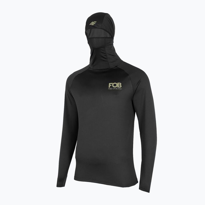 Men's 4F thermal T-shirt black H4Z22-BIMD034 3