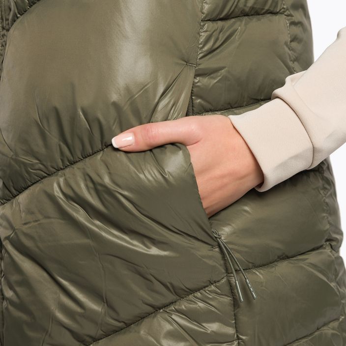 Women's 4F waistcoat green H4Z22-KUDP006 7