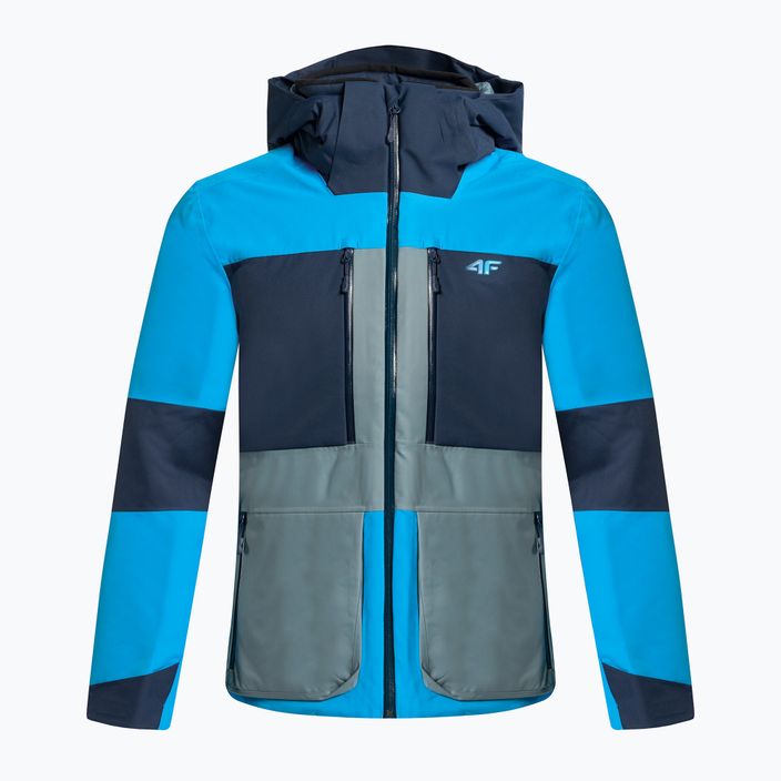 Men's 4F ski jacket blue H4Z22-KUMN012 7