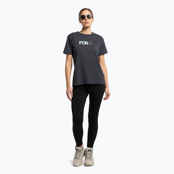 Women's T-shirt 4F TSD010 dark grey H4Z22-TSD010 2