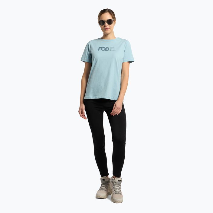 Women's T-shirt 4F TSD010 light blue H4Z22-TSD010 2