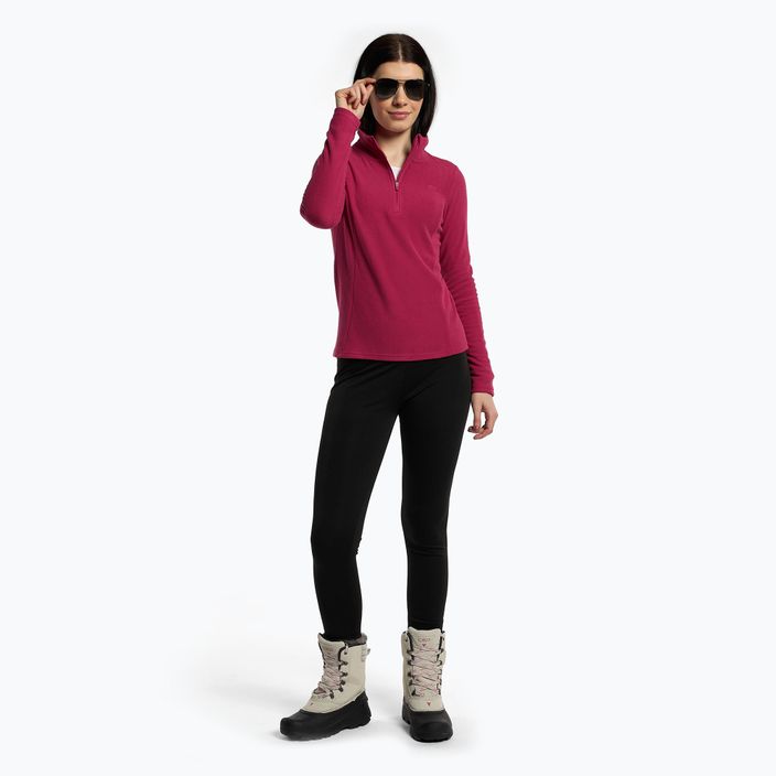 Women's ski sweatshirt 4F pink H4Z22-BIDP010 2