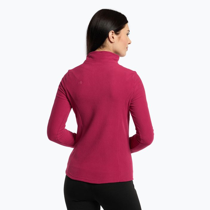 Women's ski sweatshirt 4F pink H4Z22-BIDP010 3