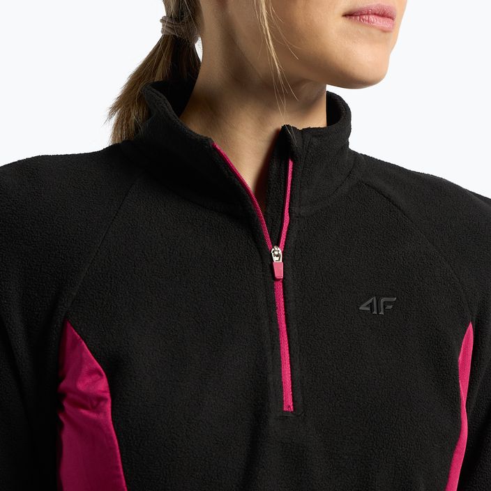 Women's ski sweatshirt 4F black H4Z22-BIDP011 5