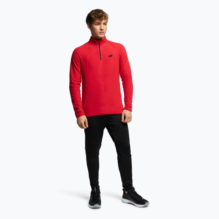 Men's 4F ski sweatshirt red H4Z22-BIMP010 2