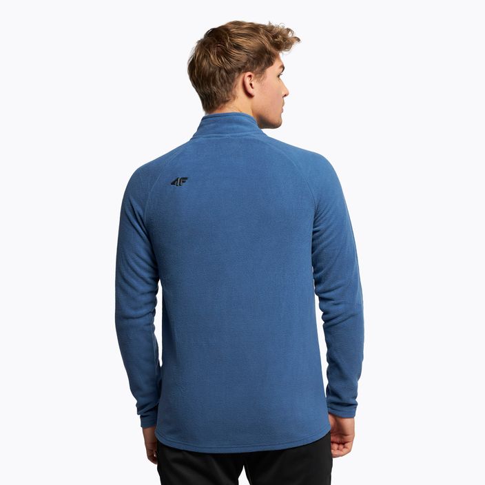Men's 4F ski sweatshirt blue H4Z22-BIMP010 4