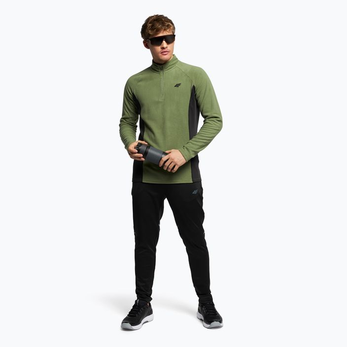 Men's 4F ski sweatshirt green H4Z22-BIMP011 2
