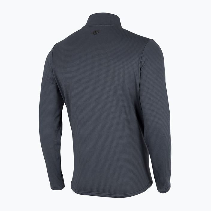 Men's 4F fleece sweatshirt grey H4Z22-PLM013 4