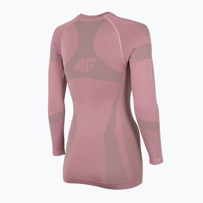 Women's thermal T-shirt 4F pink H4Z22-BIDB030G 2