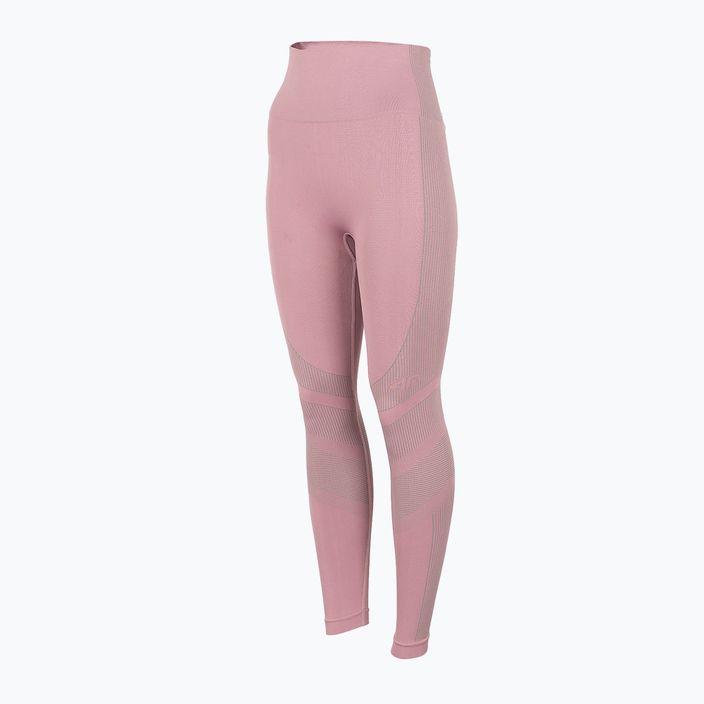 Women's thermoactive pants 4F pink H4Z22-BIDB030D 2