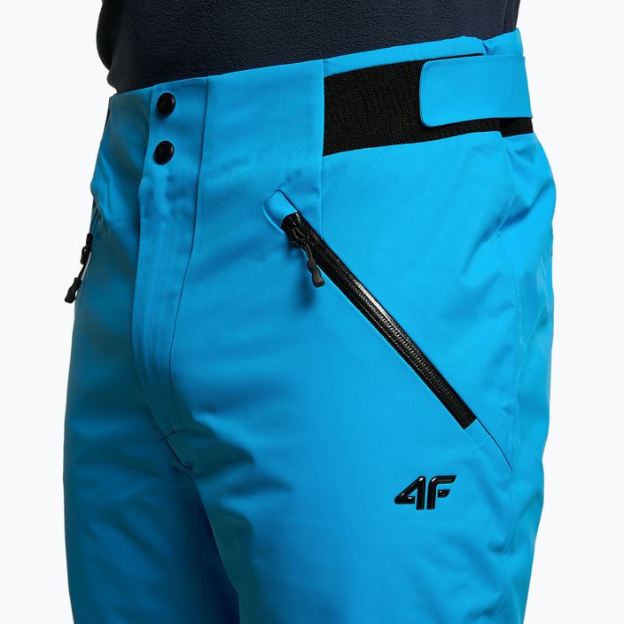 Men's 4F ski trousers blue H4Z22-SPMN006 4
