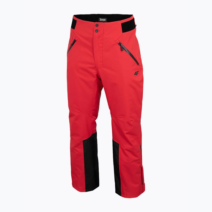 Men's 4F ski trousers red H4Z22-SPMN006 6