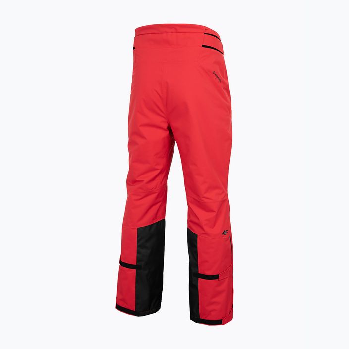 Men's 4F ski trousers red H4Z22-SPMN006 7