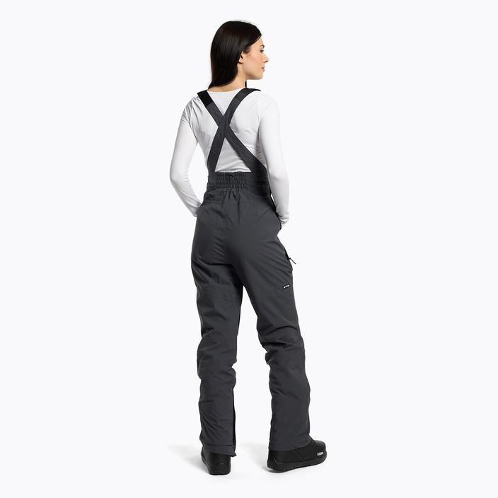 Women's snowboard trousers 4F dark grey H4Z22-SPDS002 3