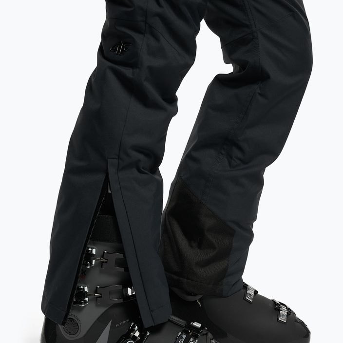 Women's ski trousers 4F black H4Z22-SPDN006 4