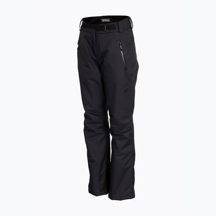 Women's ski trousers 4F black H4Z22-SPDN006 6