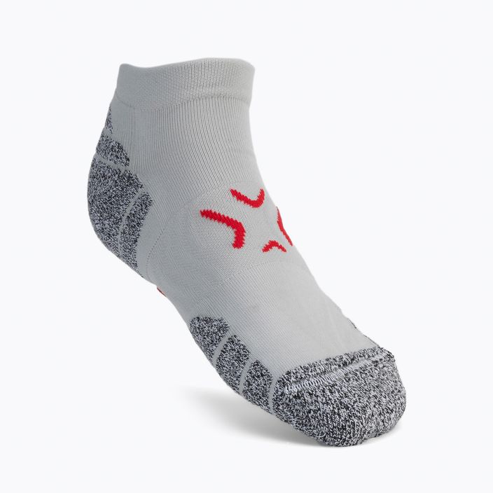 Men's training socks 4F grey-red H4Z22-SOM001 2