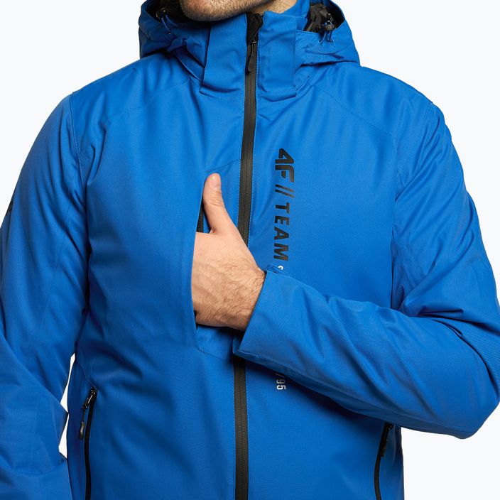 Men's 4F ski jacket navy blue H4Z22-KUMN003 5