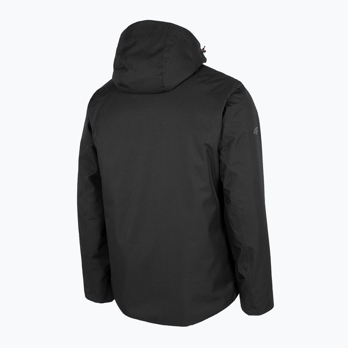 Men's 4F ski jacket black H4Z22-KUMN003 8