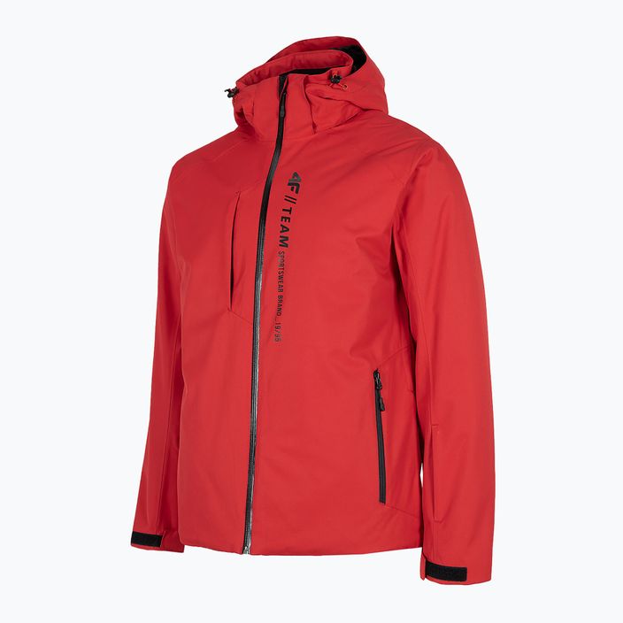Men's 4F ski jacket red H4Z22-KUMN003 7